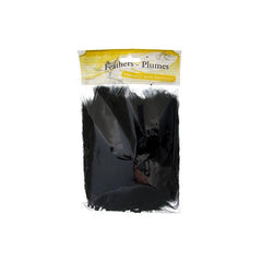 Marabou Feathers Bulk Black 20g