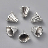12mm Antique Silver Cones 10/pk