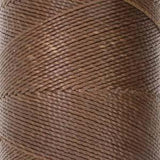 Knot It 1mm Waxed Brazilian Cord 144m Card Brown