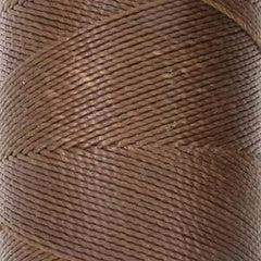 Knot It Waxed Brazilian Cord 1mm Brown 144m Spool