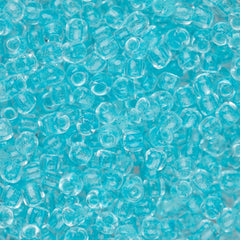 11/0 Toho Seed Beads #2723 Baby Blue / Bright Green 8-9g Vial