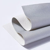 Faux Leather Light Grey 8x12in