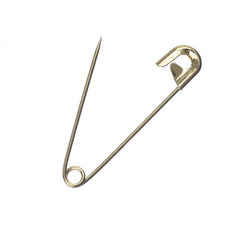 Safety Pins Gold 38mm 50/pk