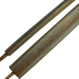 17" Flat Pipe Stem