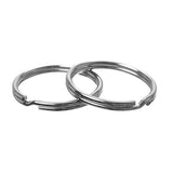 1/2" Stainless Steel Split Rings 100/pk