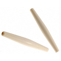 Imitation Hairpipe Bone Beads, 3" Ivory 100/pk