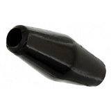 Imitation Hairpipe Horn Beads, 1" Black 100/pk