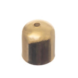End Caps 8mm Gold 10/pk
