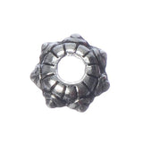 5mm Antique Silver Bead Caps 20/pk
