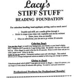 8.5 x 11 Inch White Beading Foundation 1/pk