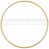 Dream Catcher Ring 7" Brass 25/pk