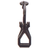 Gunmetal Clip On Earrings with Loop 10/pk