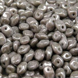 *Czech Superuno Beads Chalk Jet Luster 22g