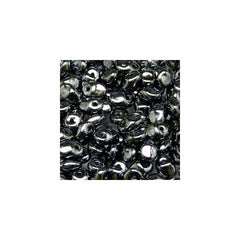 *Czech Superuno Beads 22g Jet Hematite