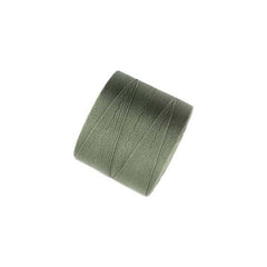 S-Lon Micro Bead Cord .12mm Olive 262yd Spool