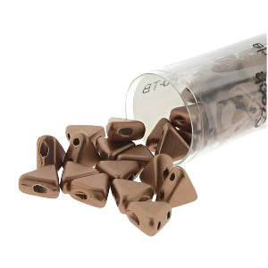 *6mm Kheops par Puca Beads 9g - Copper Gold Matte