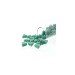 *6mm Kheops par Puca Beads 9g - Op Green Turquoise