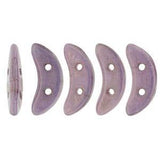 *Czech Crescent Beads Luster Lilac 5g Vial