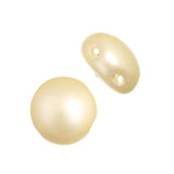 *Czech Candy Beads 8mm Cream Pearl Pastel 22/strand