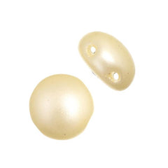 Czech Candy Beads 22/strand - Cream Pearl Pastel