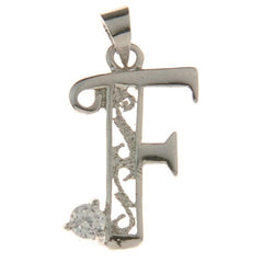 *Letter "F" Charm