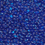 3.4mm Miyuki Drop Silver Lined Sapphire 25g