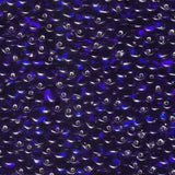 3.4mm Miyuki Drop Silver Lined Cobalt 25g