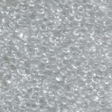 3.4mm Miyuki Drop Transparent Crystal 25g