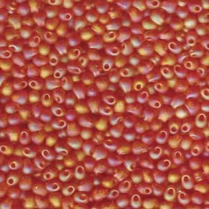 3.4mm Miyuki Drop Matte Orange AB 25g