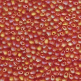 3.4mm Miyuki Drop Matte Orange AB 25g