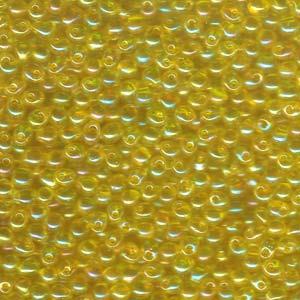 3.4mm Miyuki Drop Transparent Light Yellow AB 25g