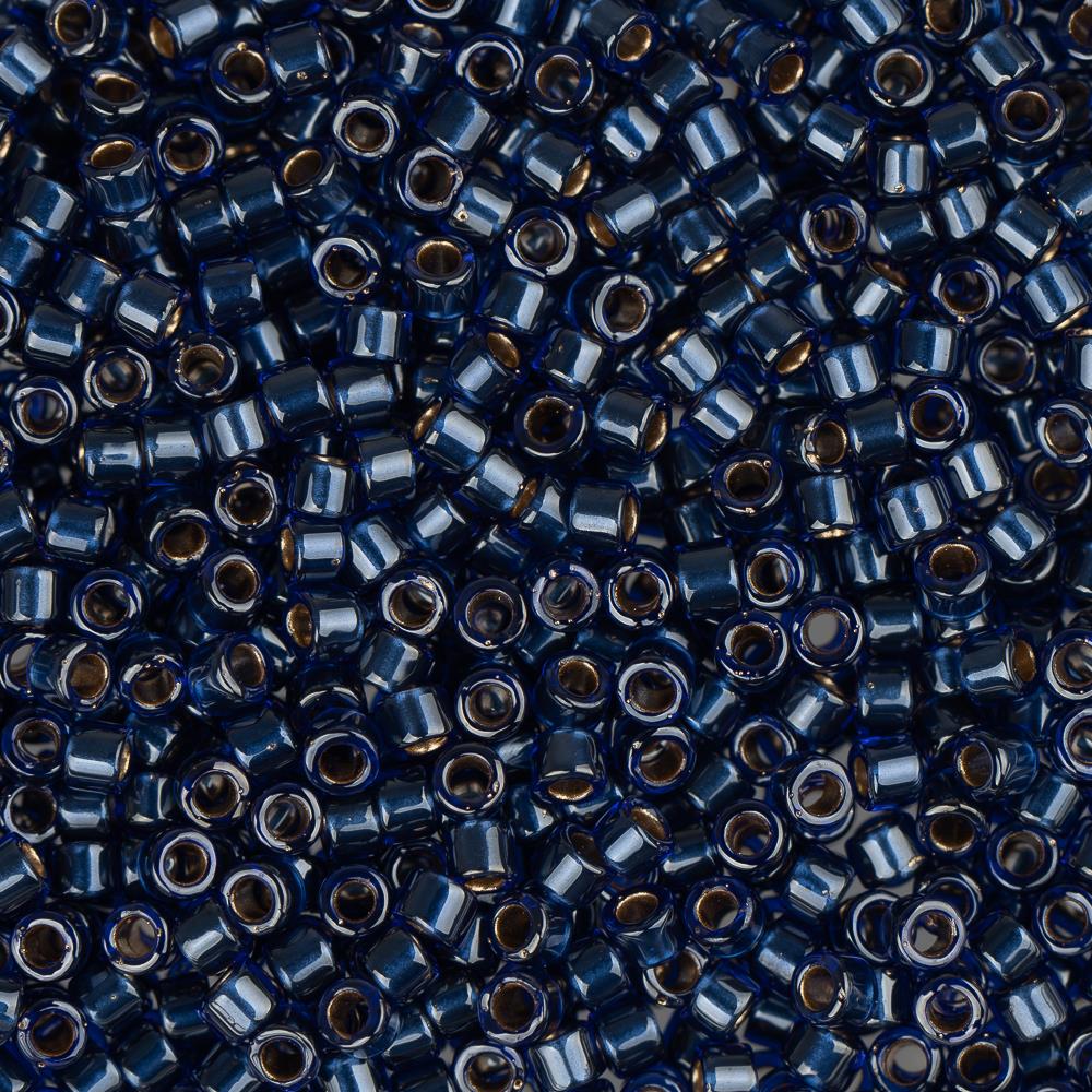 11/0 Delica Bead #0278 Dark Blue Lined 5.2g