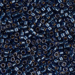 11/0 Delica Bead #0278 Dark Blue Lined 5.2g