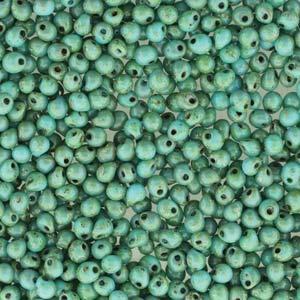 3.4mm Miyuki Drop Matte Picasso Seafoam Green 25g
