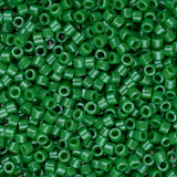 11/0 Delica Bead #0655 Opaque Kelly Green 5.2g