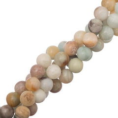 8mm Amazonite (Natural) Beads 15-16" Strand