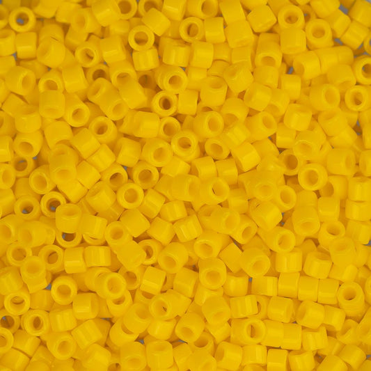 11/0 Delica Bead #1132 Opaque Yellow Canary 5.2g