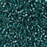 11/0 Delica Bead #1208 Silver Lined Teal Caribbean 5.2g