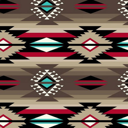 Raindance Fleece #41000 Taupe - Price Per Half Yard