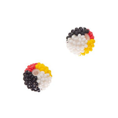 *10mm Round 4-Directions Beaded Bead 2/pk