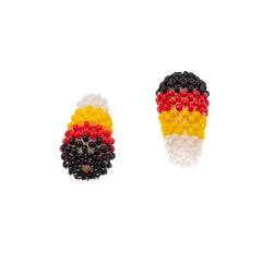 *10x18mm Drop 4-Directions Beaded Bead 2/pk