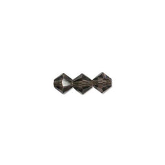 4mm Black Diamond Preciosa Bicone Each