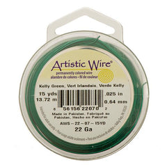 22g Artistic Wire Kelly Green 15yd