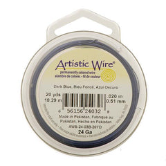 24g Artistic Wire Dark Blue 20yd