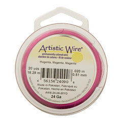 24g Artistic Wire Magenta 20yd