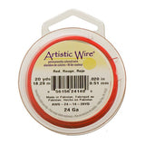 24g Artistic Wire Red 20yd