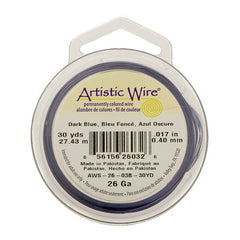 26g Artistic Wire Dark Blue 30yd