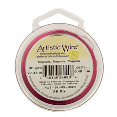 26g Artistic Wire Magenta 30yd