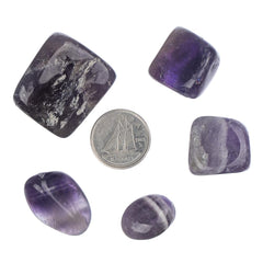 Amethyst (India) Tumbled Stone - Each