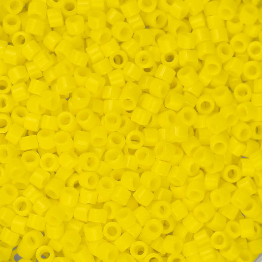 11/0 Delica Bead #0721 Opaque Yellow 50g Bag